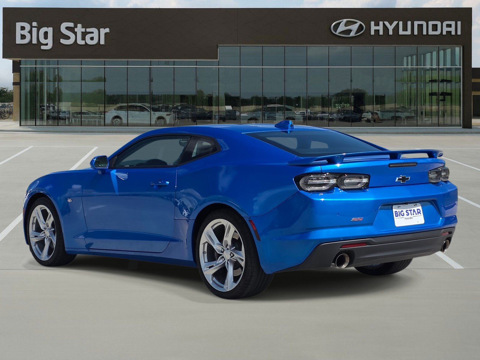 Used 2024 Riptide Blue Metallic Chevrolet SS image 3