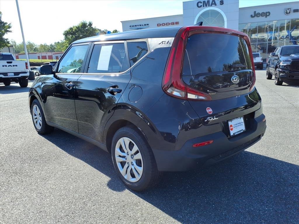 Used 2021 Cherry Black Kia LX image 4