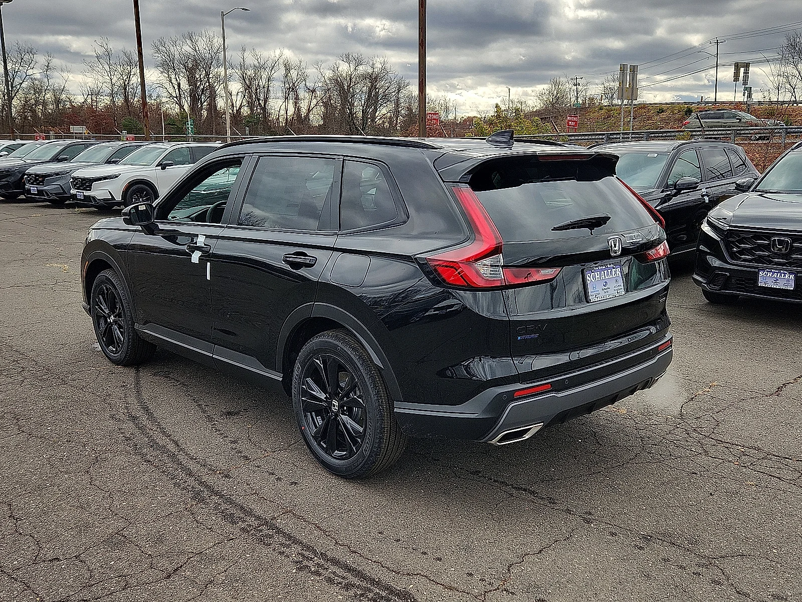 New 2027 Crystal Black Pearl Honda Sport Touring AWD image 3