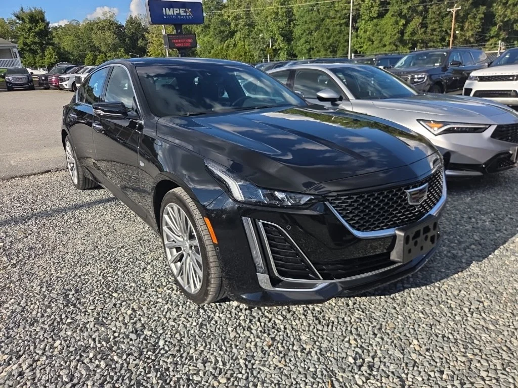 Used 2022 Black Cadillac Premium Luxury image 2