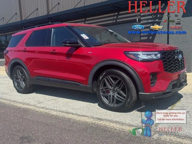 Used 2025 Red Metallic Ford ST-Line image 1