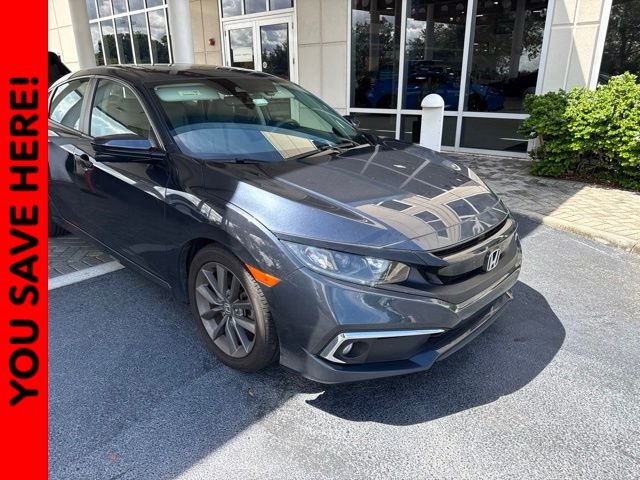 Used 2019 Aegean Blue Metallic Honda EX-L image 1