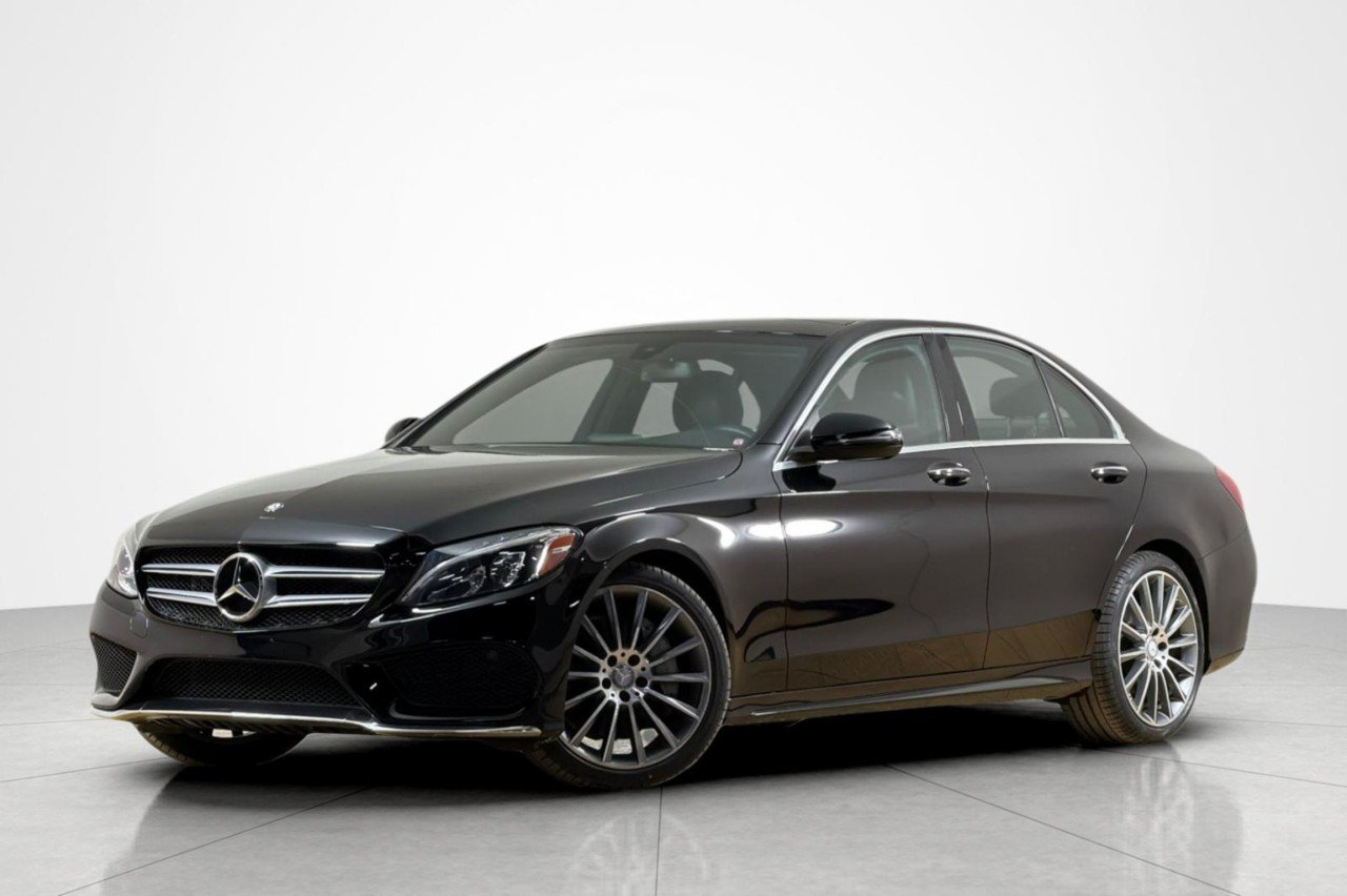 Used 2016 Black Mercedes-Benz C 300 image 1