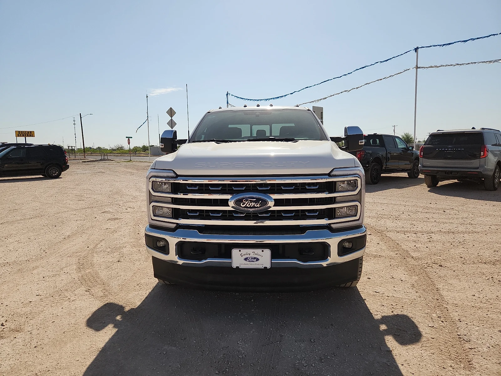 New 2026 Star White Metallic Tri-Coat Ford F-250® Lariat® image 2