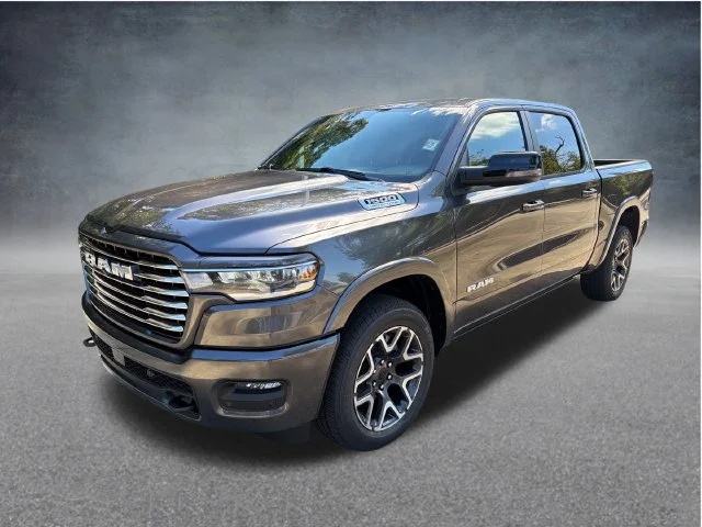 New 2027 Granite Crystal Metallic Clear-Coat Exterior Paint RAM Laramie image 3