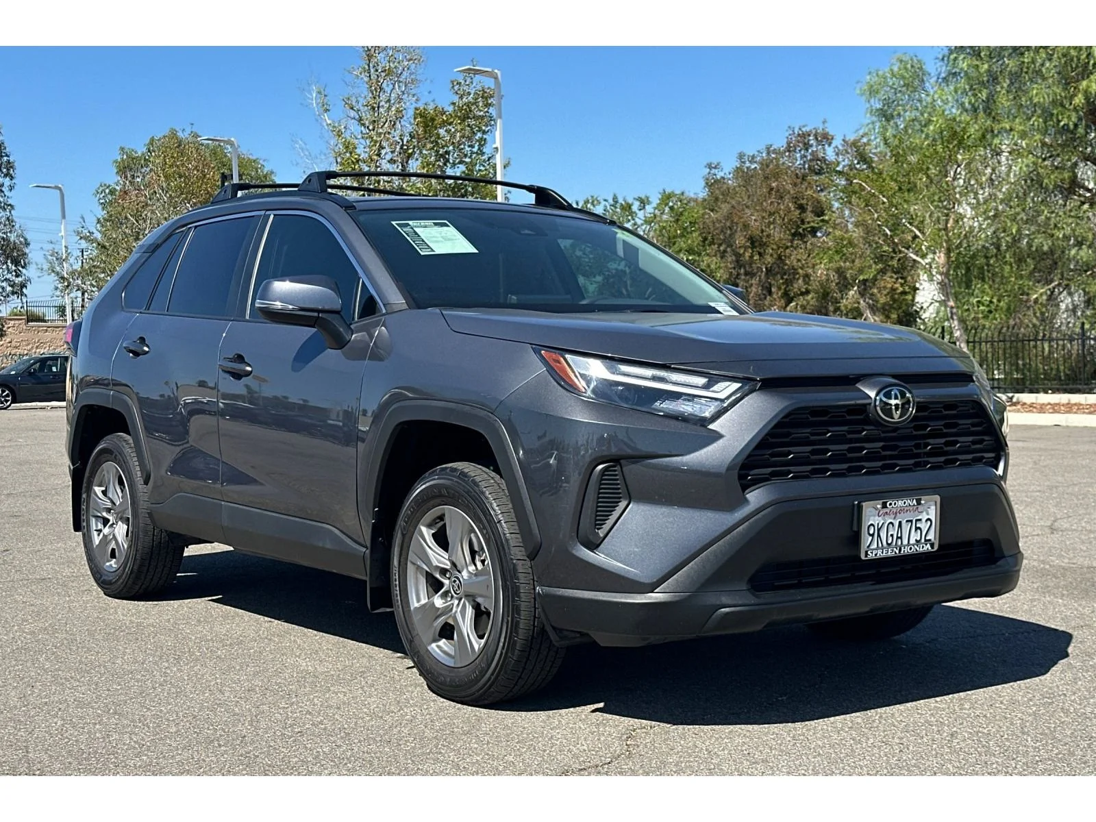 Used 2024 Magnetic Gray Metallic Toyota XLE image 8