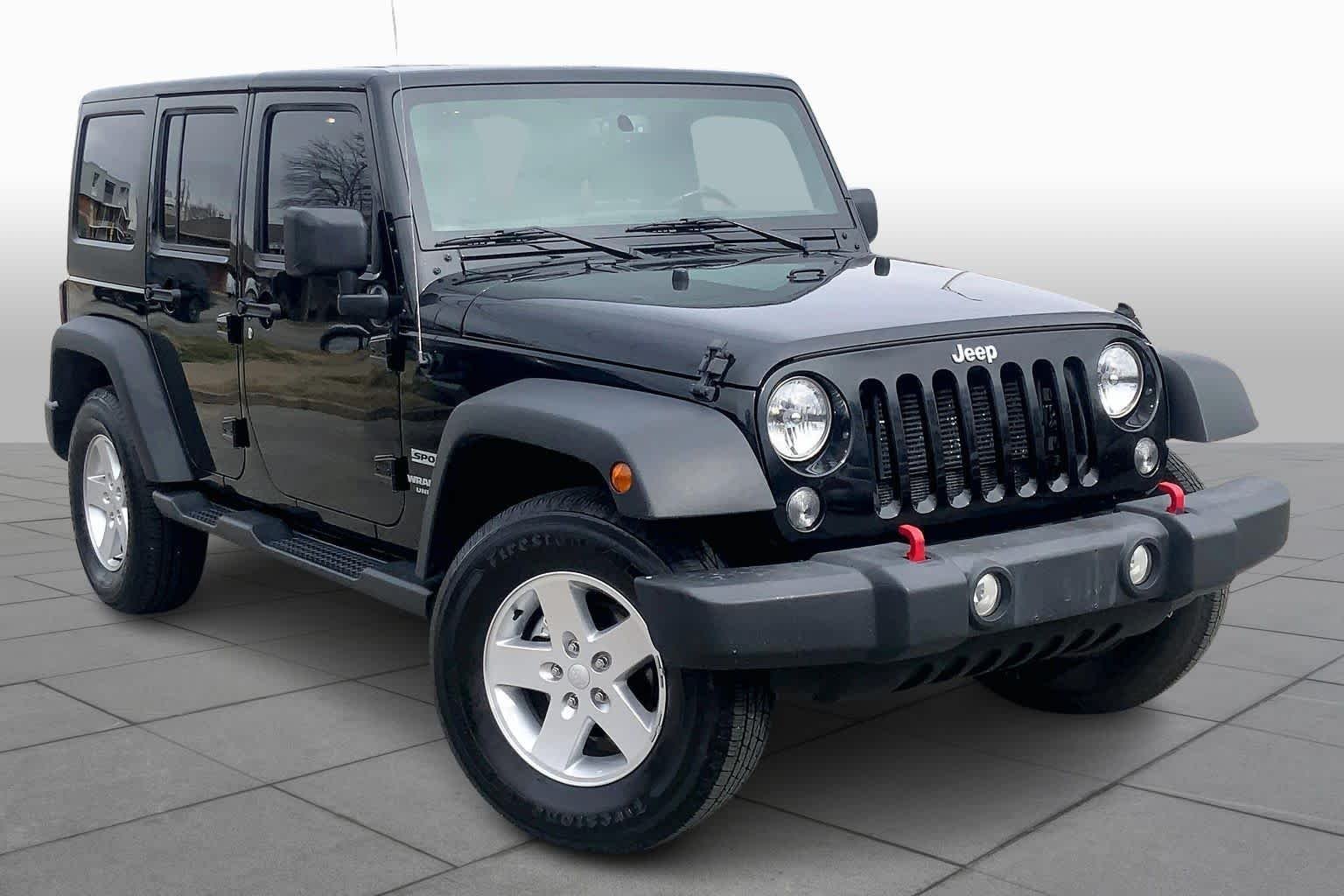 Used 2017 Jeep Wrangler Unlimited Sport S with VIN 1C4BJWDG4HL723800 for sale in Kansas City