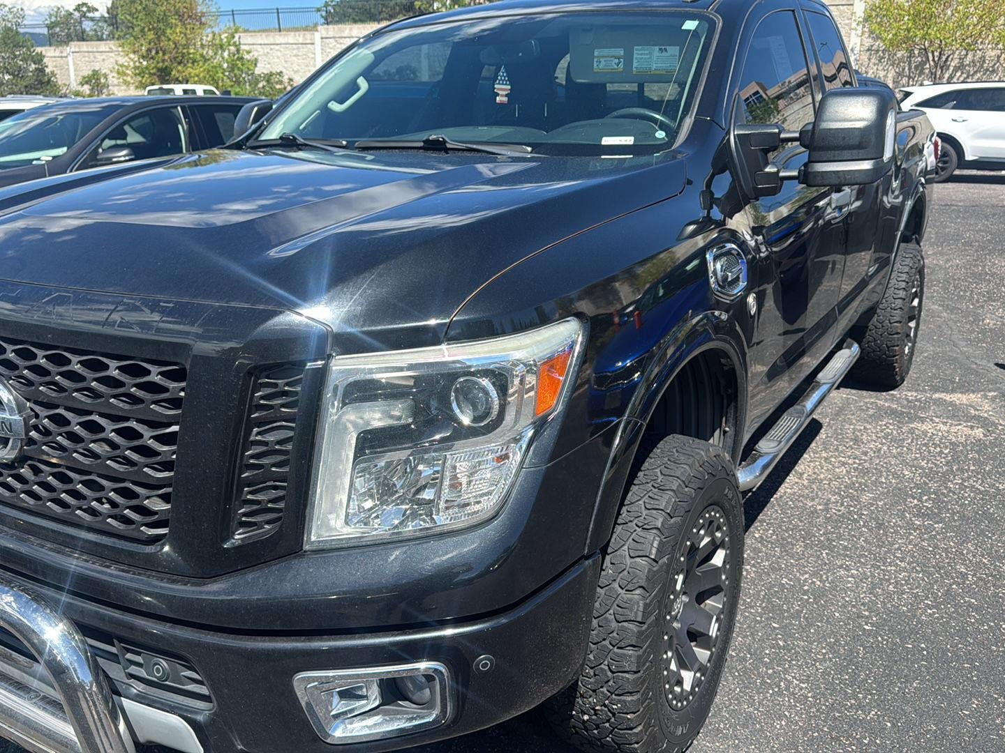 Used 2017 Magnetic Black Nissan PRO-4X image 3