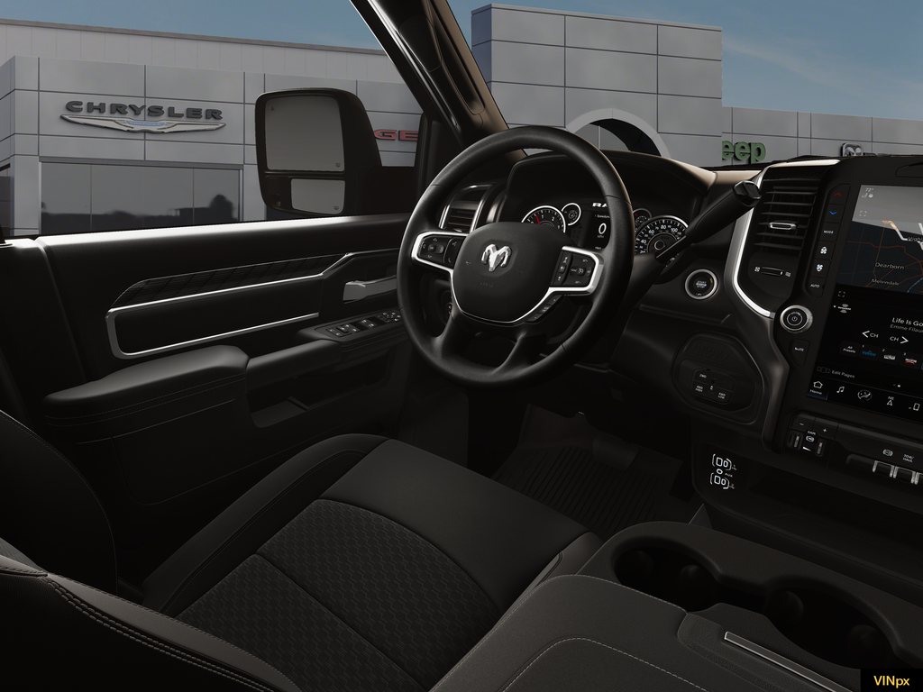 New 2026 Diamond Black Crystal Pearl-Coat Exterior Paint RAM Big Horn image 16