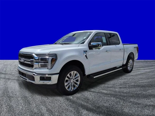 New 2026 Star White Metallic Tri-Coat Ford Lariat® image 8