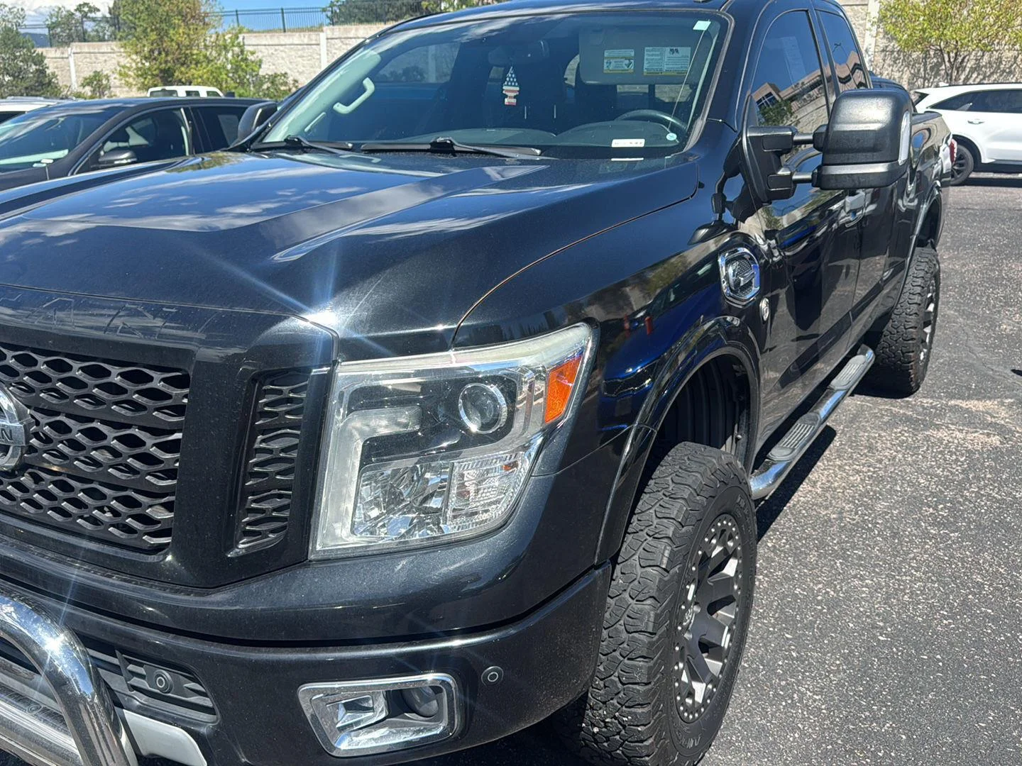 Used 2017 Magnetic Black Nissan PRO-4X image 3
