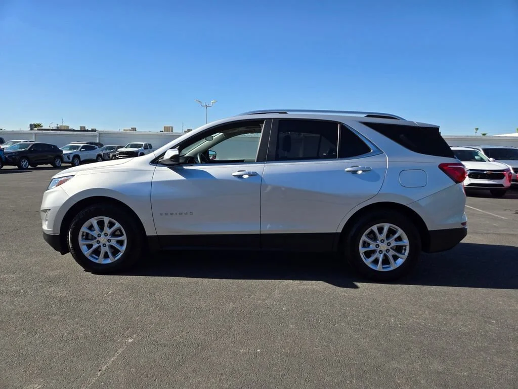 Used 2021 SILVER ICE METALLIC Chevrolet LT image 3