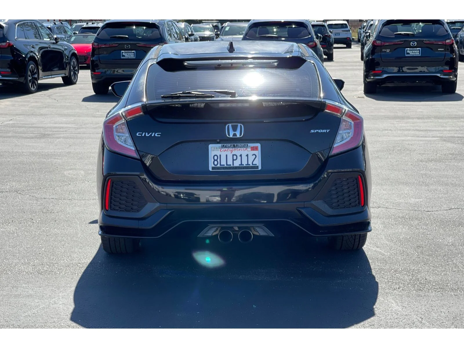 Used 2019 Crystal Black Pearl Honda Sport image 4