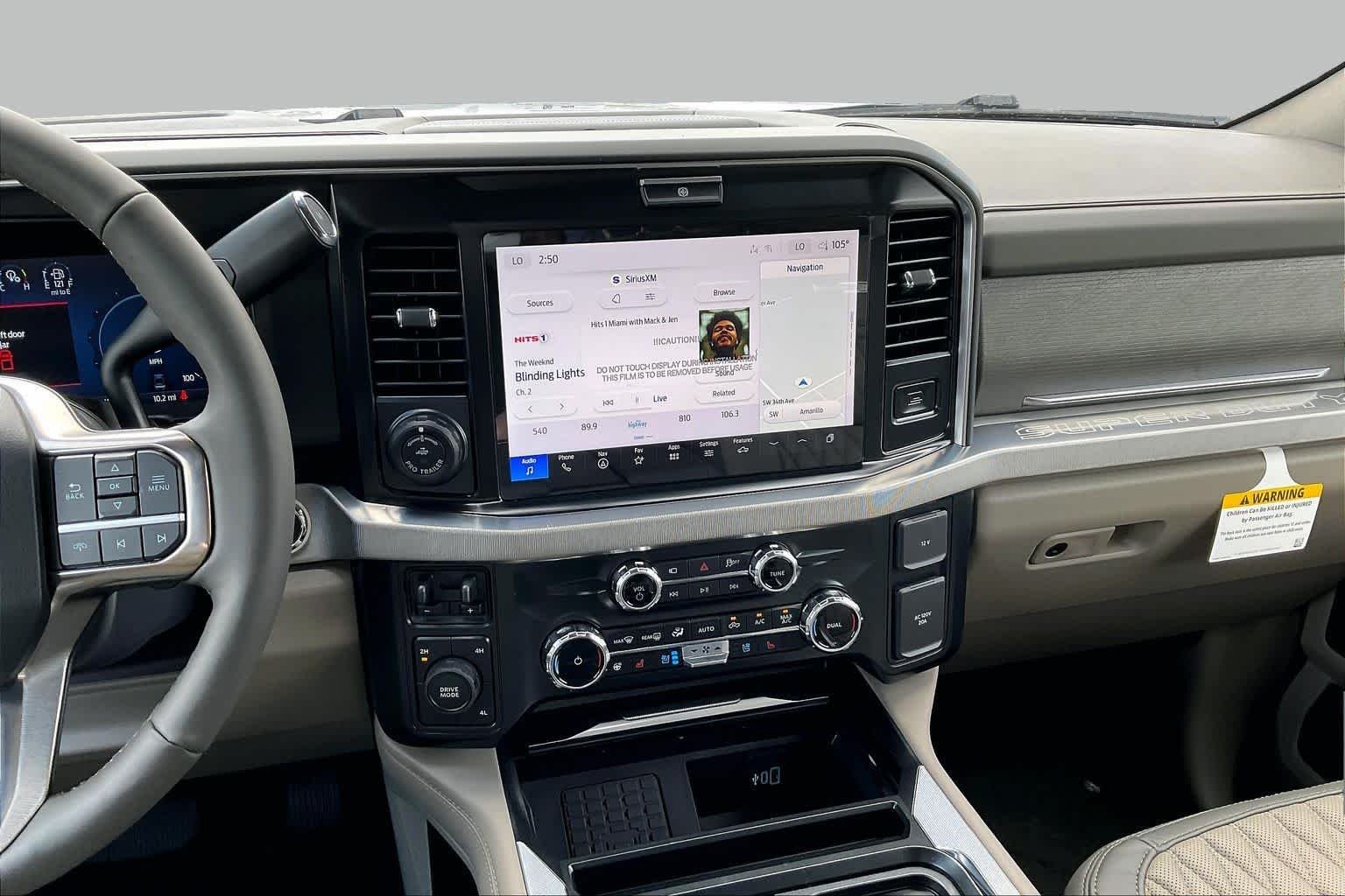 New 2026 Star White Metallic Tri-Coat Ford F-350® Platinum® image 6