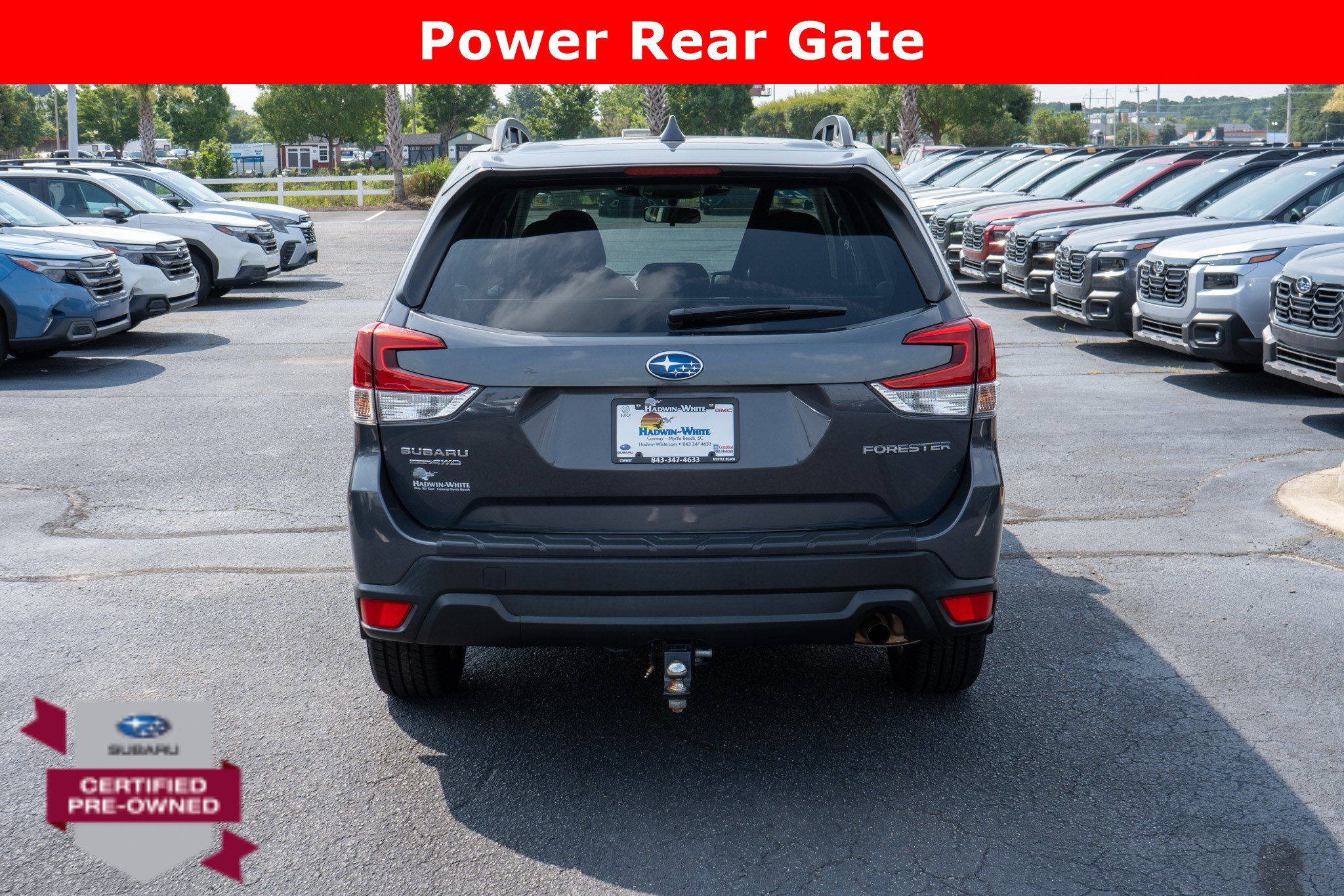 Used 2023 Magnetite Gray Metallic Subaru Premium image 4