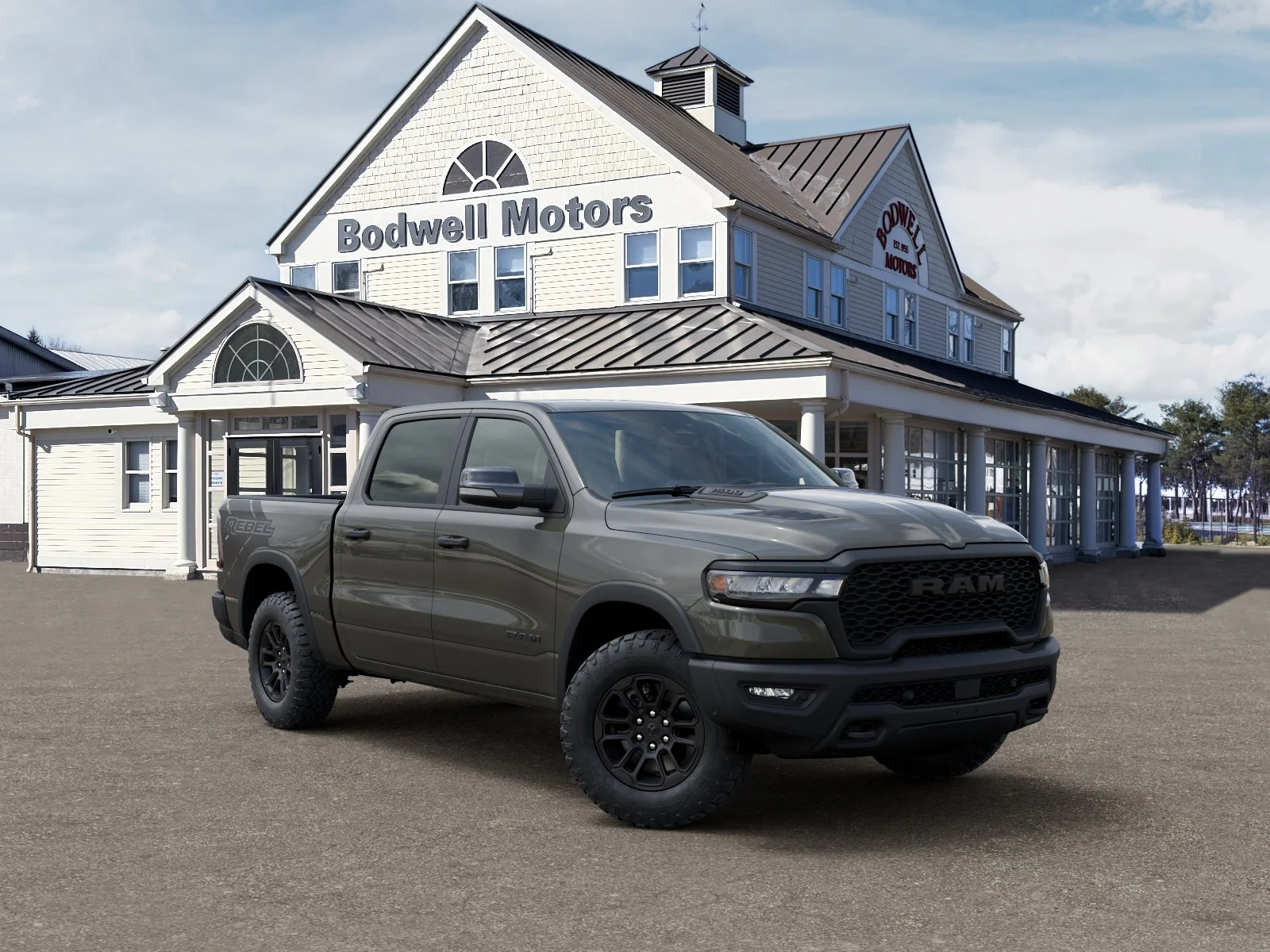 New 2027 Tank Exterior Paint RAM Rebel 4x4 Crew Cab 5