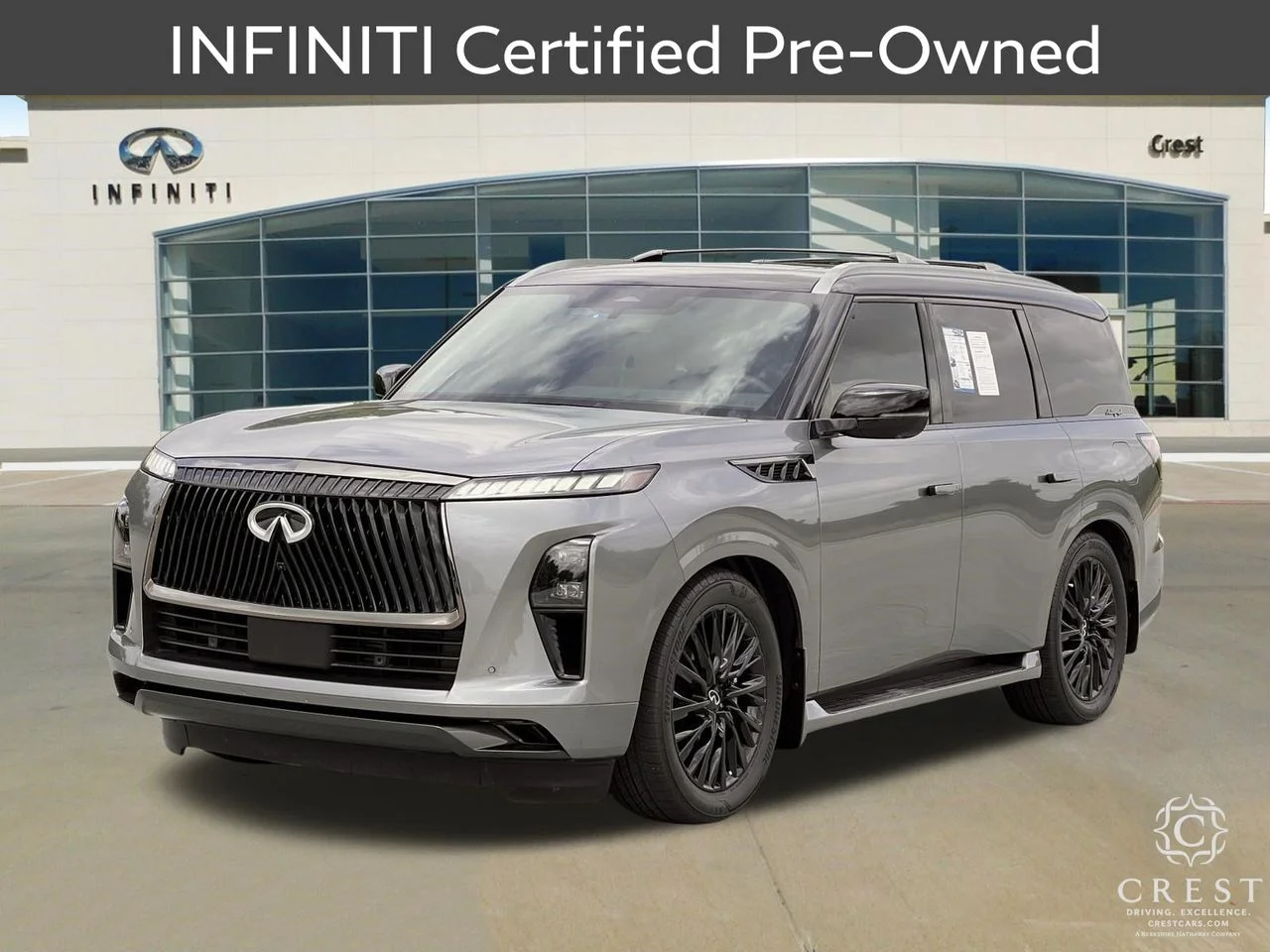 Certified Used 2026 Dynamic Metal Black Obsidian INFINITI AUTOGRAPH image 9