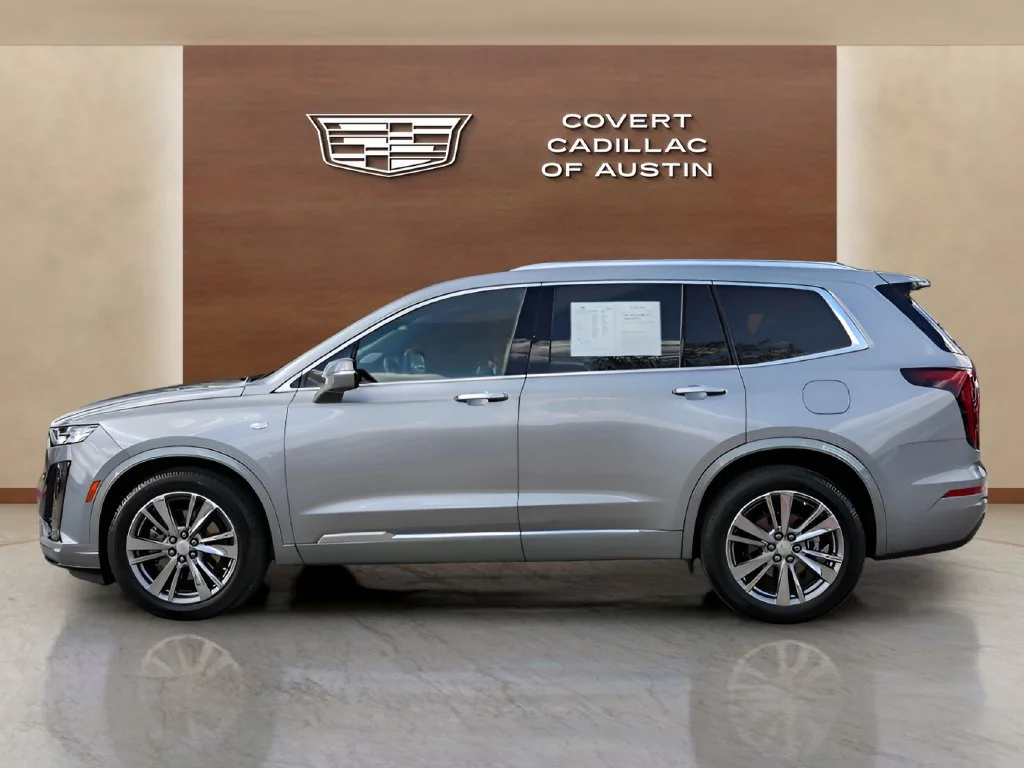 Used 2025 Argent Silver Metallic Cadillac Premium Luxury image 2