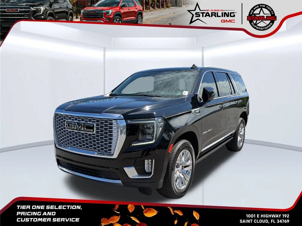 Certified Used 2022 ONYX BLACK GMC Denali image 1