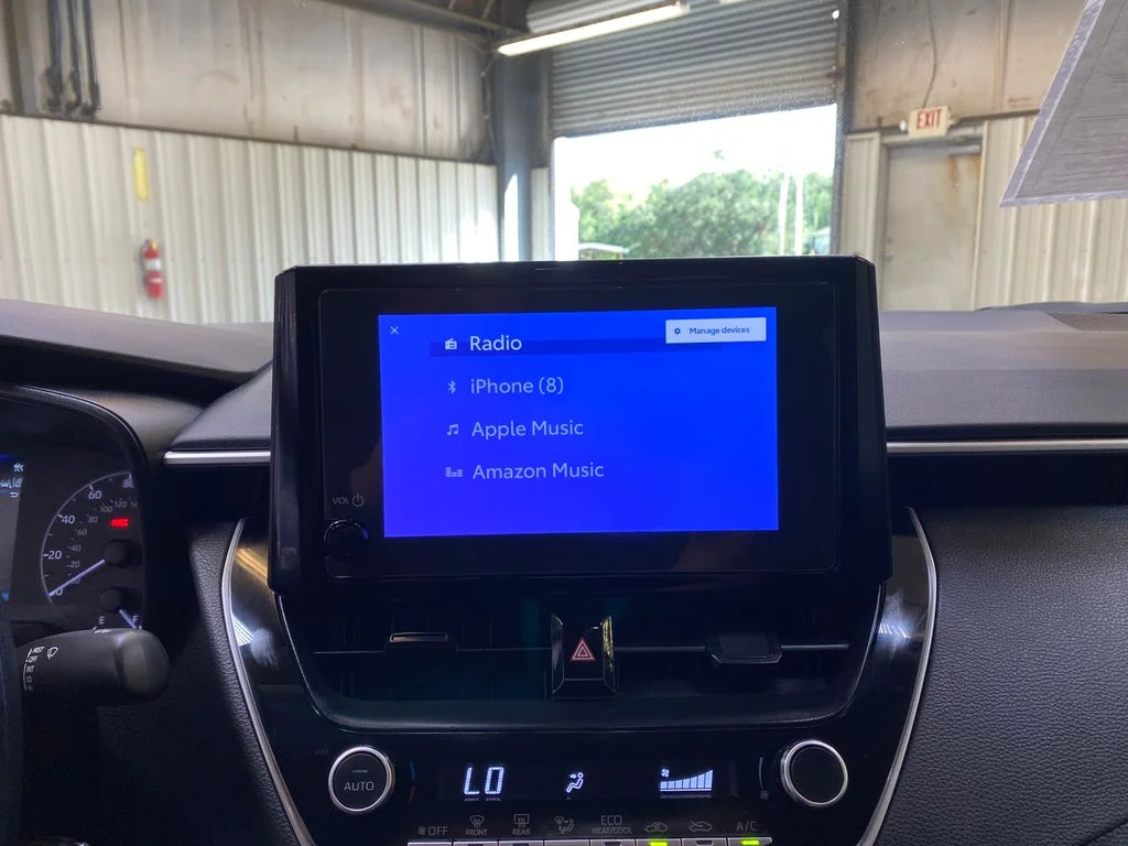 Used 2025 Blue Toyota LE image 36