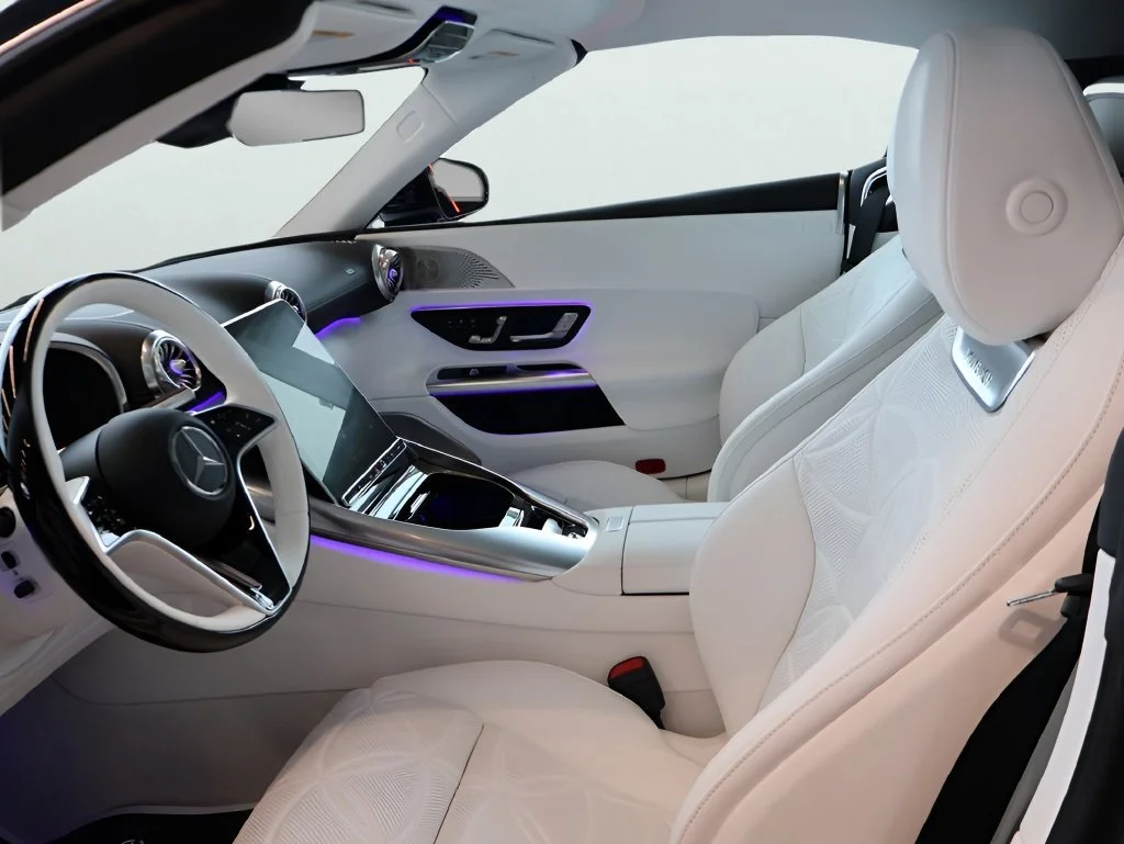 New 2026 MANUFAKTUR moonlight white magno (White Ambiance) Mercedes-Benz Maybach SL 680 image 98