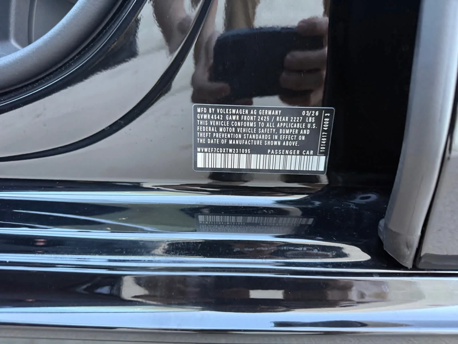 New 2026 Mythos Black Metallic Volkswagen  image 25