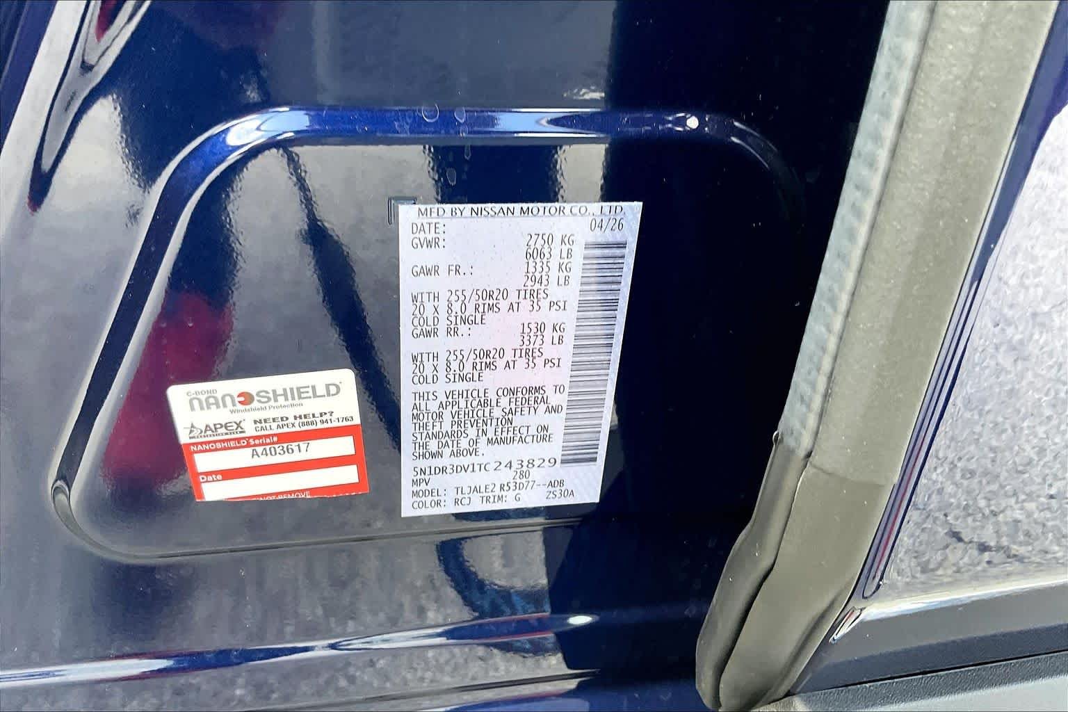 Used 2026 Deep Ocean Blue Pearl Nissan Platinum image 35