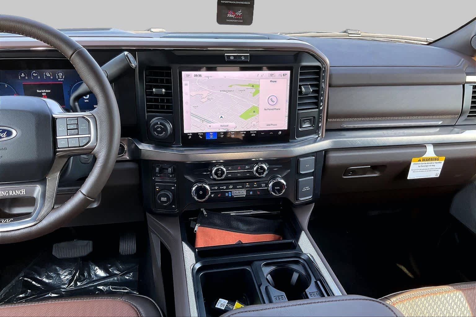 New 2026 Oxford White/Marsh Gray Ford King Ranch image 13