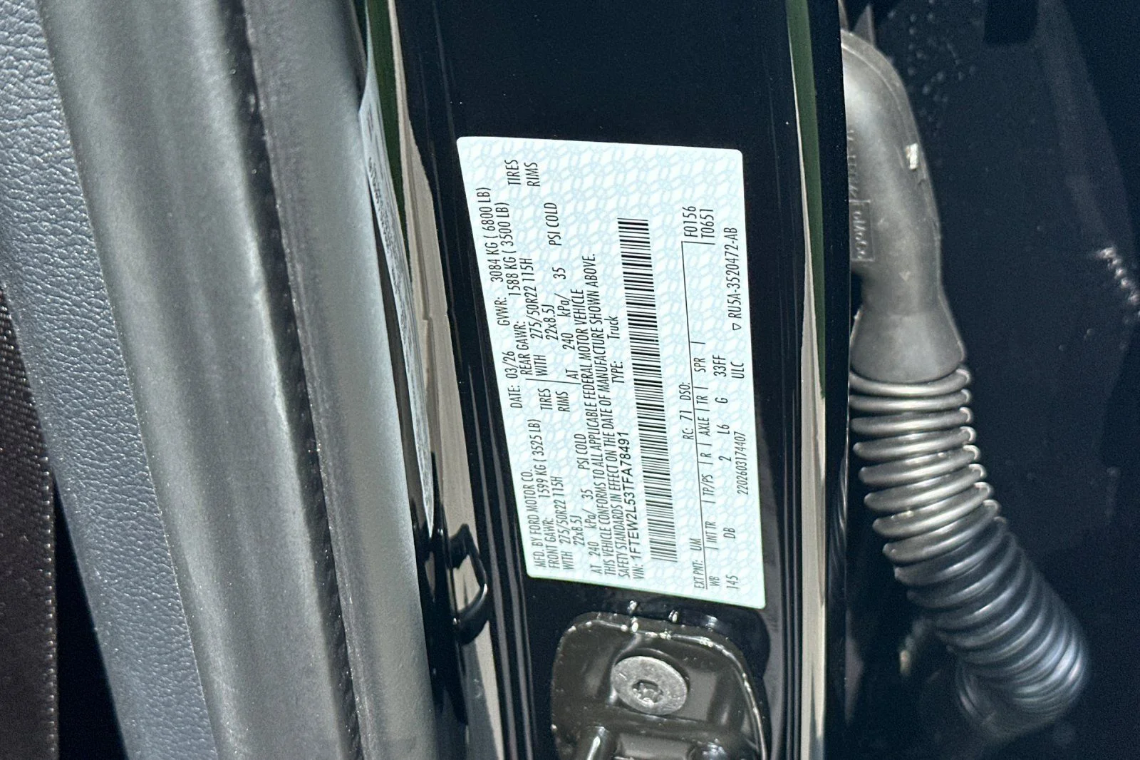 New 2026 Agate Black Metallic Ford STX® image 25