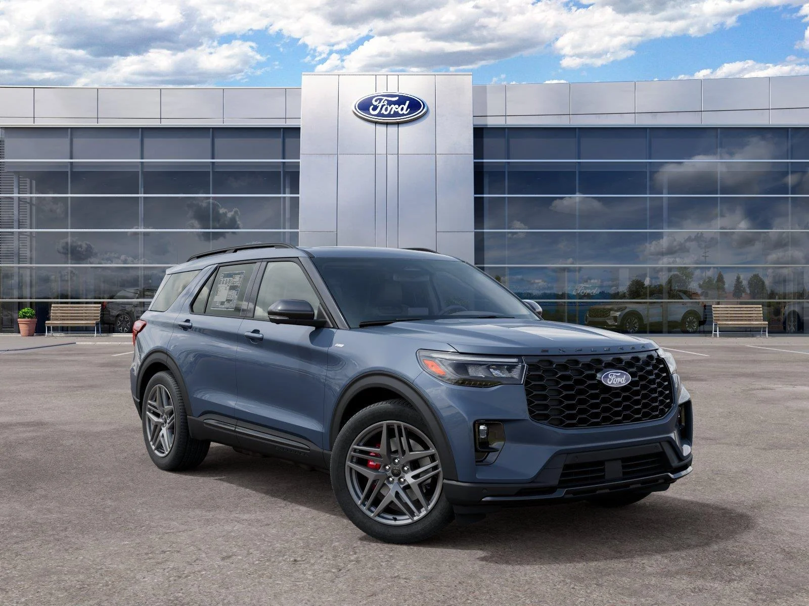 New 2027 Vapor Blue Metallic Ford ST-Line image 4