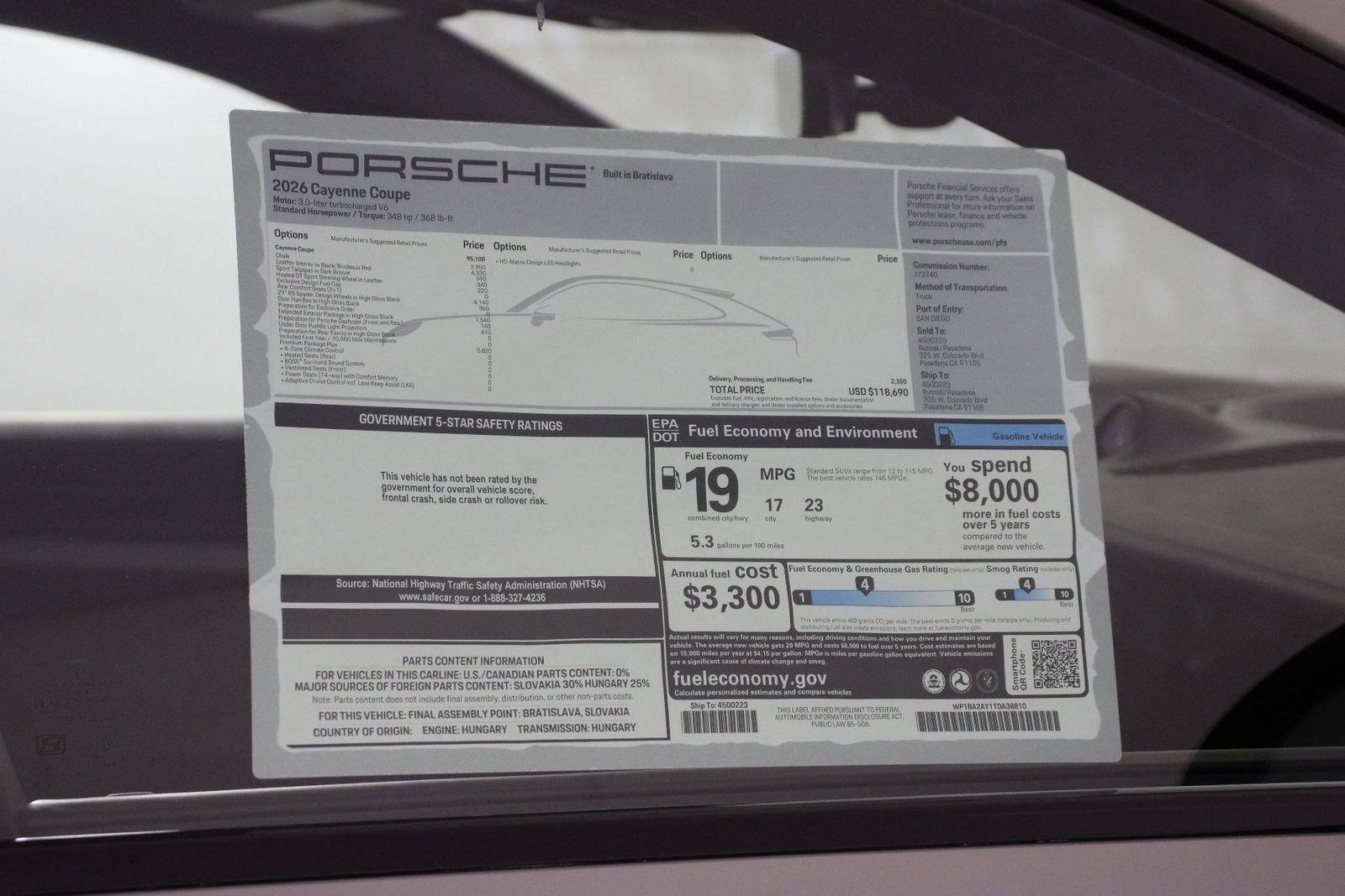 New 2026 Chalk Porsche Coupe image 25