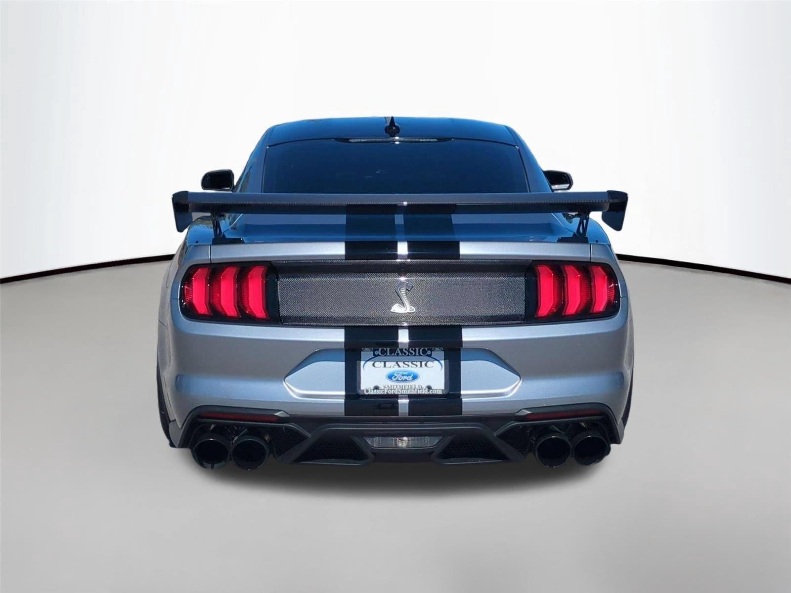 Used 2021 Iconic Silver Metallic Ford Shelby GT500 image 4
