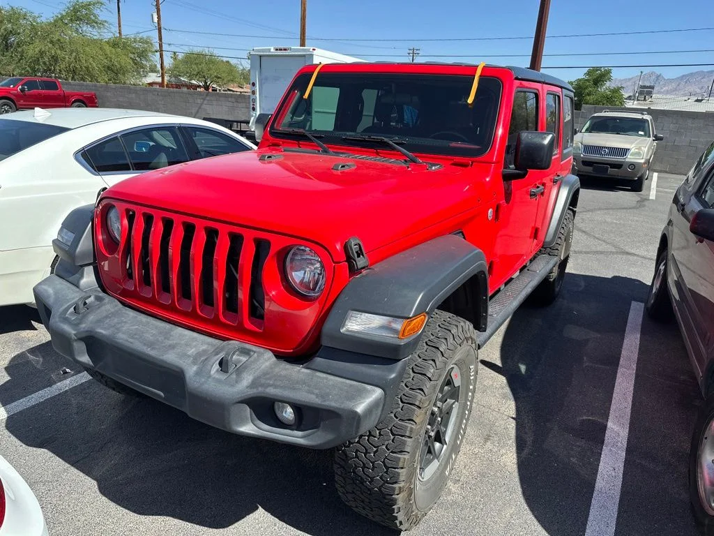Used 2018 Red Jeep Unlimited Sport S image 5
