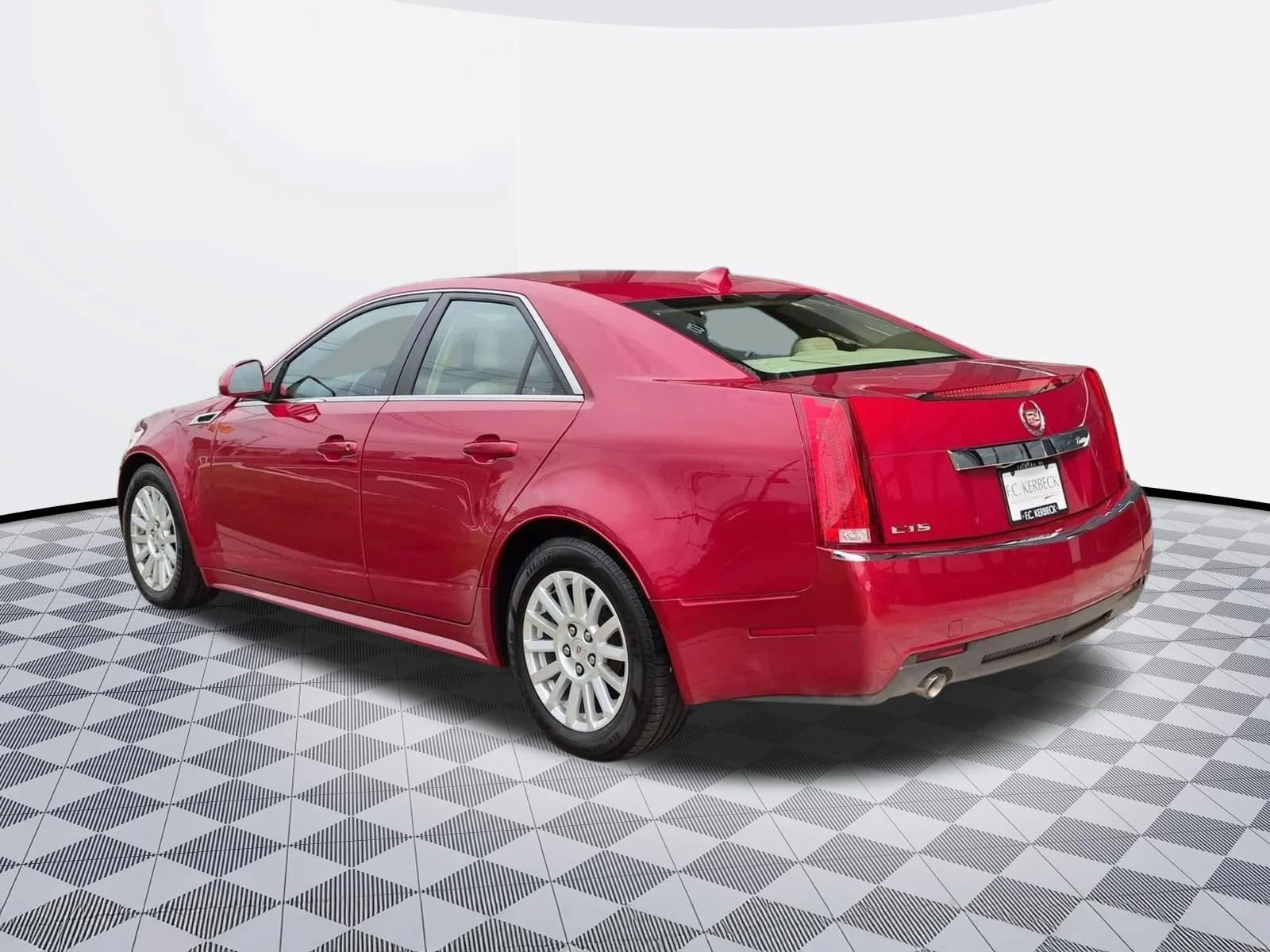 Used 2013 Crystal Red Tintcoat Cadillac Luxury RWD image 5