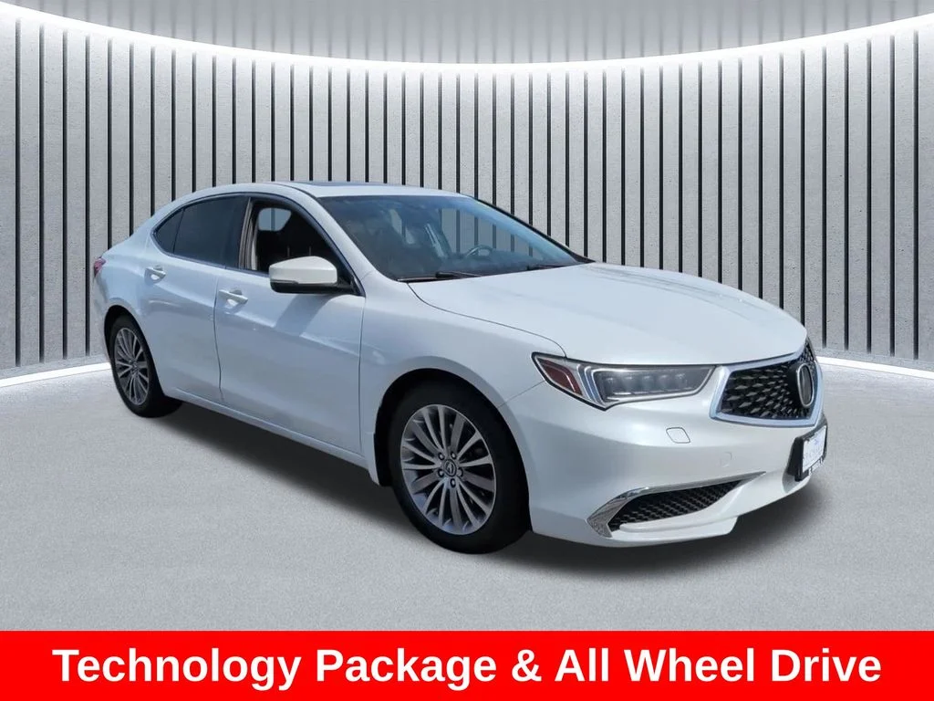 Used 2019 White Acura Technology image 3