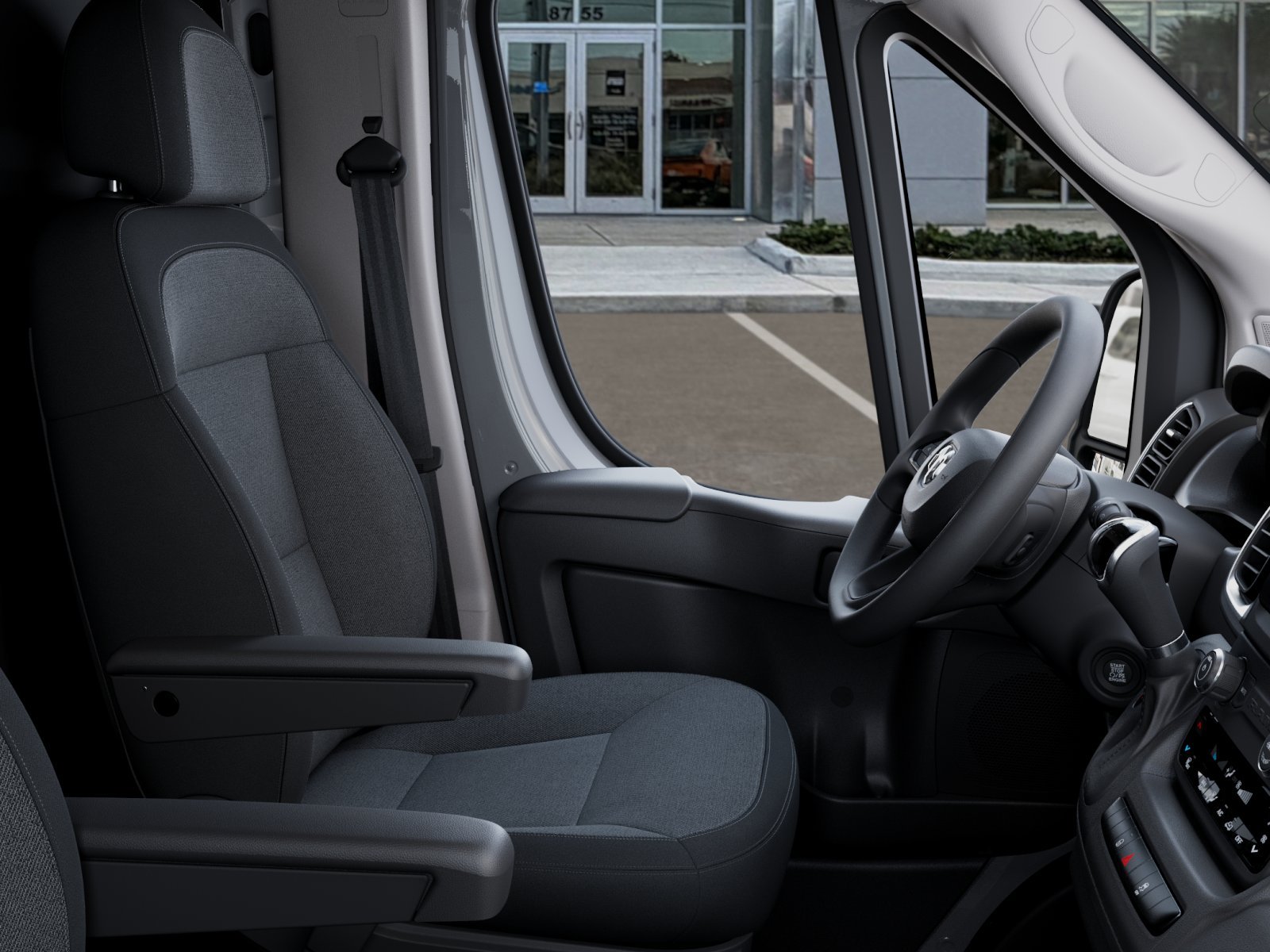 New 2026 Bright White Clearcoat RAM Low Roof image 26