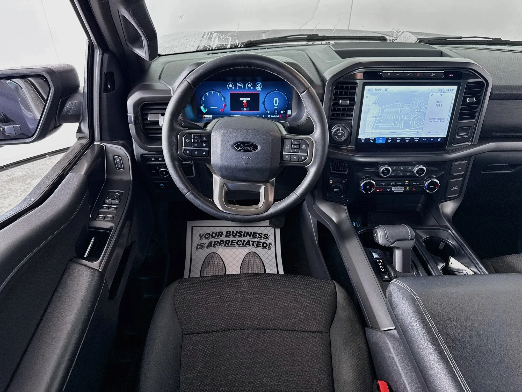 Used 2024 Antimatter Blue Metallic Ford XLT image 22