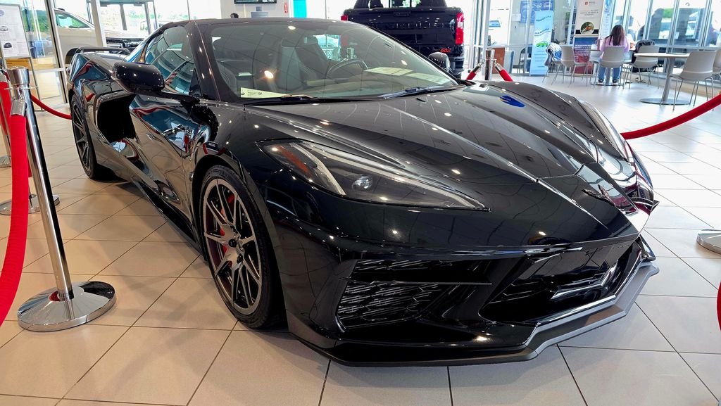 Used 2023 Black Chevrolet Stingray image 2