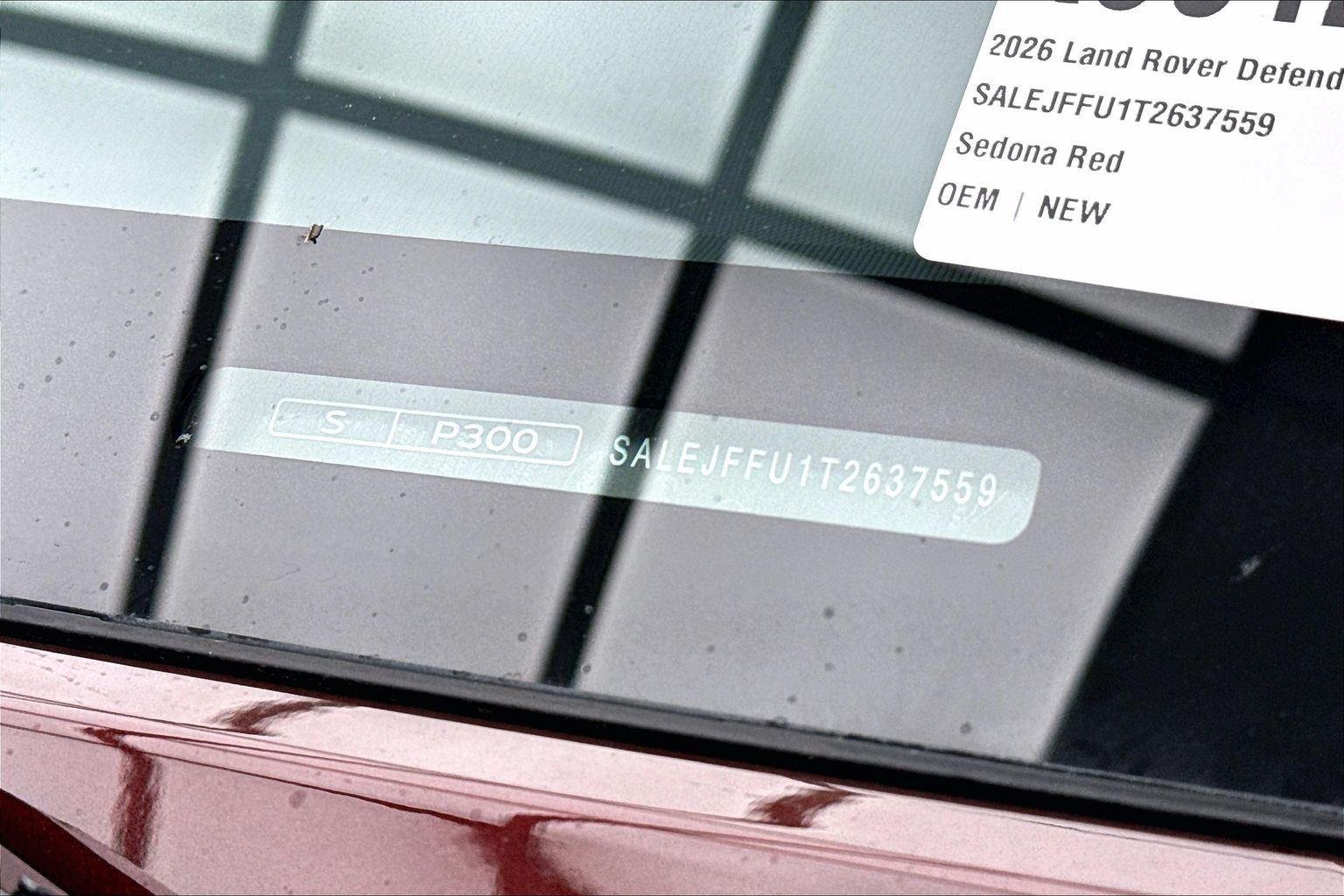 New 2026 Sedona Red Metallic Land Rover S image 19