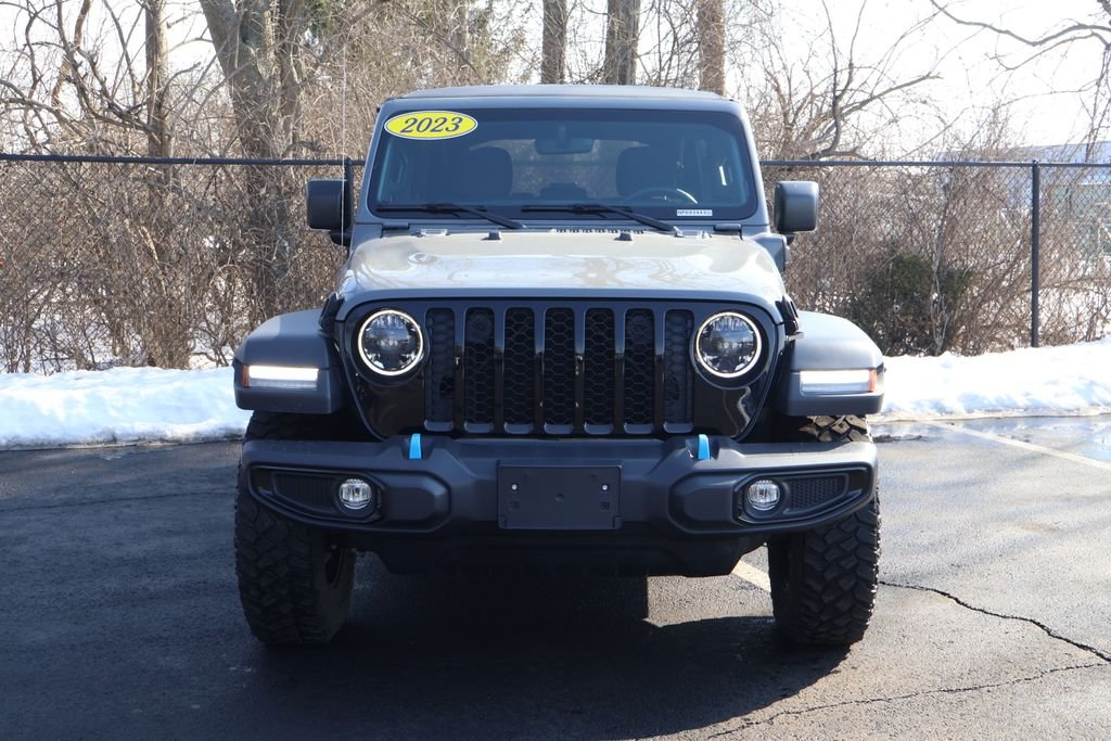 Used 2023 Jeep Wrangler 4xe Willys 4XE with VIN 1C4JJXN62PW693443 for sale in Indianapolis, IN