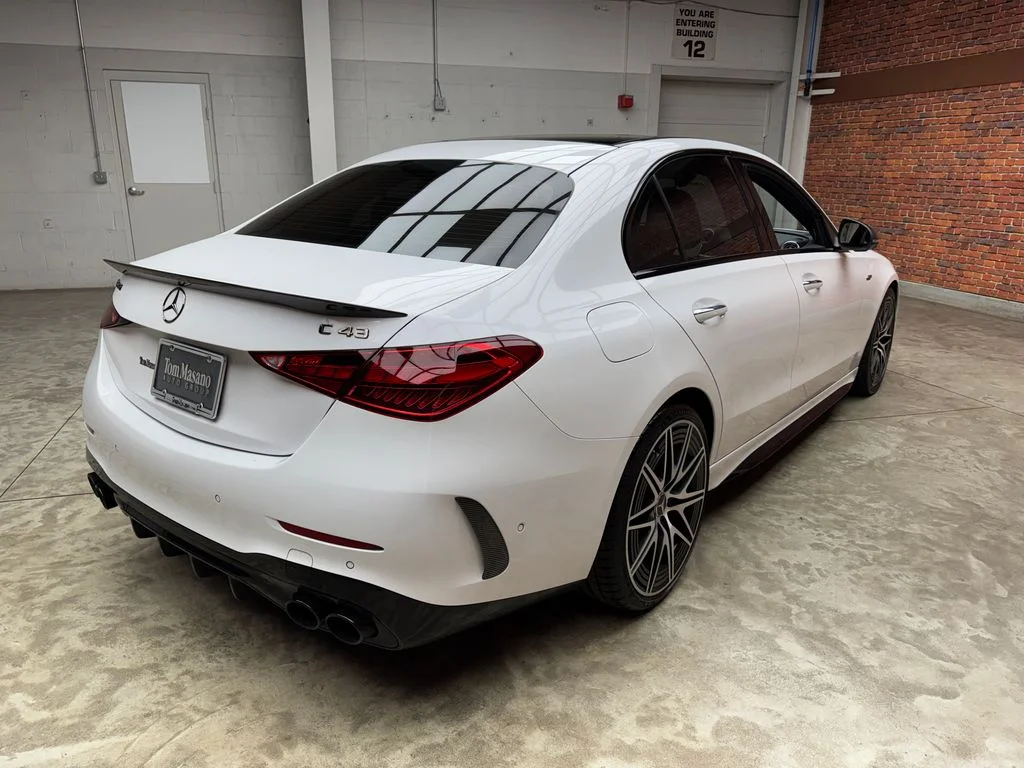 Used 2023 White Mercedes-Benz C 43 AMG® image 5
