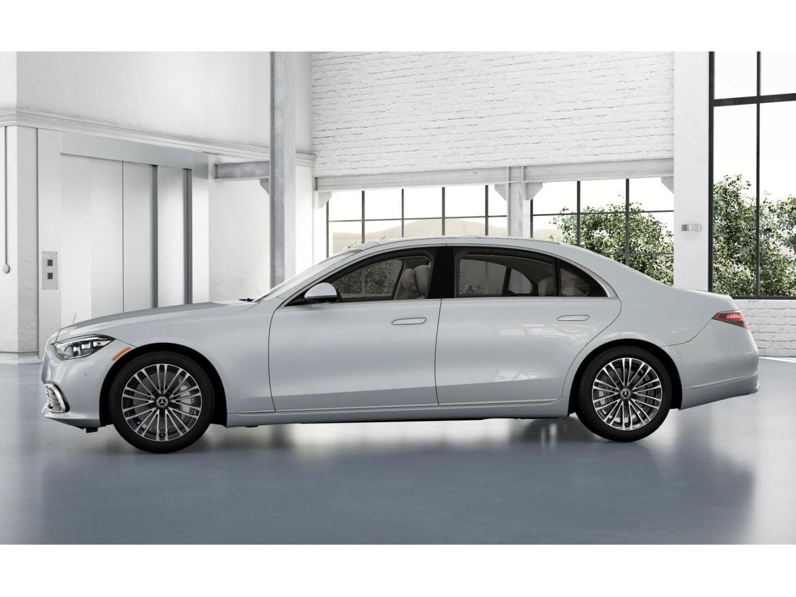 New 2026 MANUFAKTUR Moonlight White Metallic Mercedes-Benz S 580 image 48