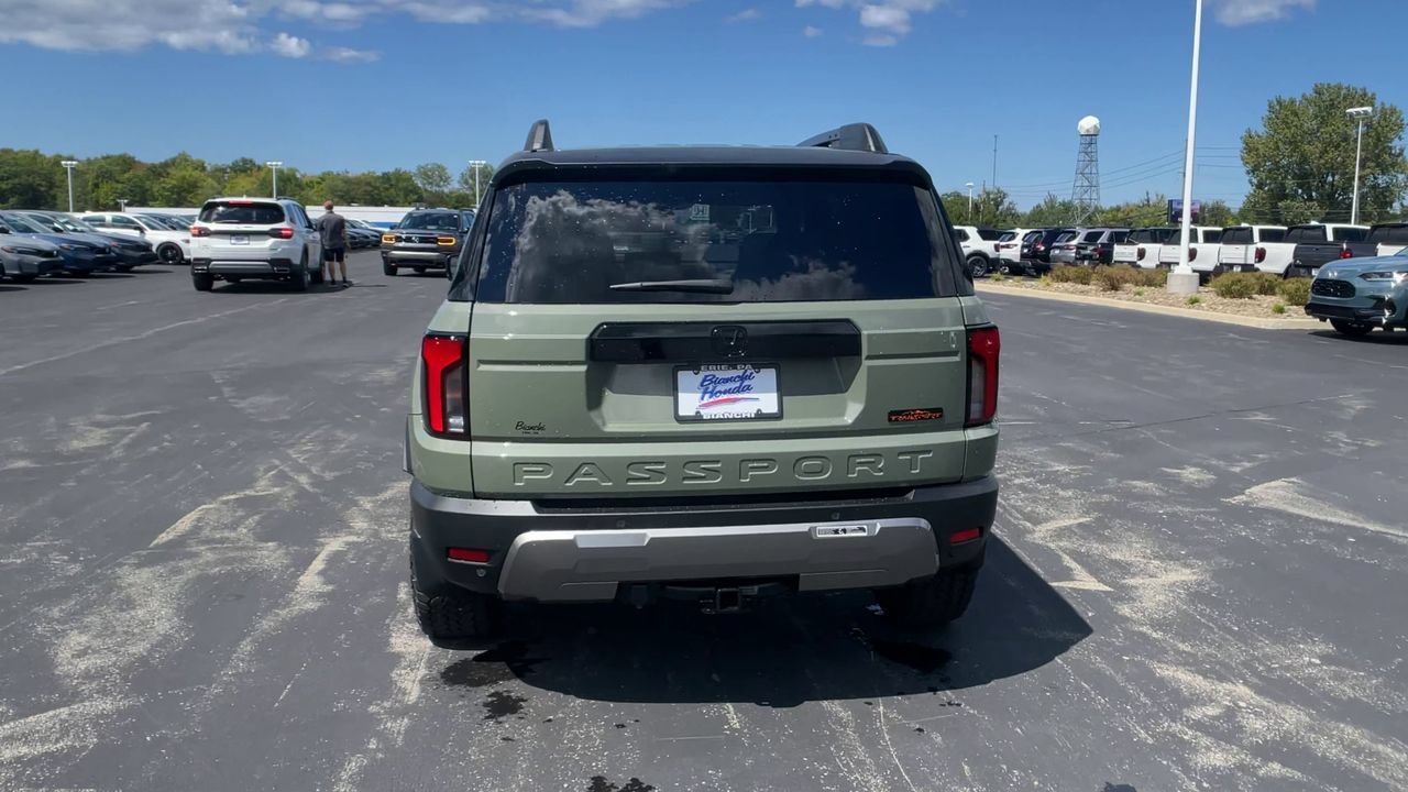 New 2026 Ash Green Metallic Honda TrailSport Blackout Elite image 7