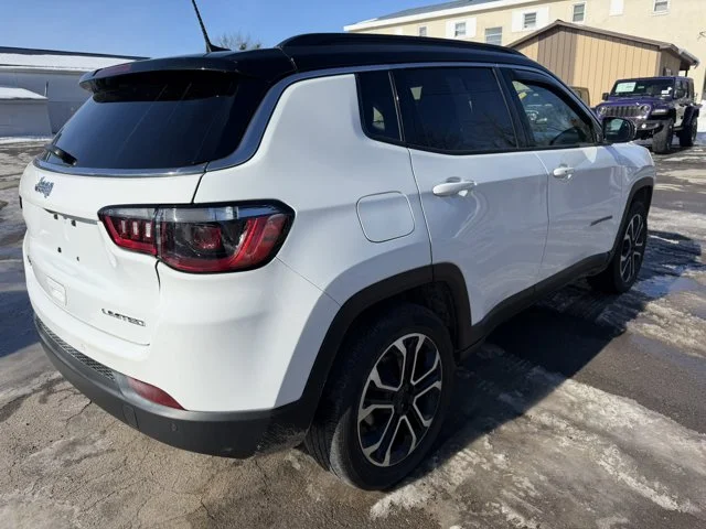 Used 2024 Bright White Clearcoat Jeep Limited image 5