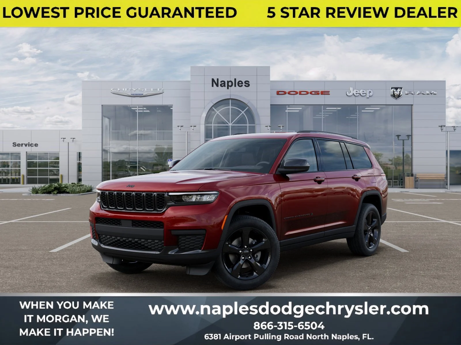 New 2025 Jeep Grand Cherokee L Altitude X Sport Utility in Naples