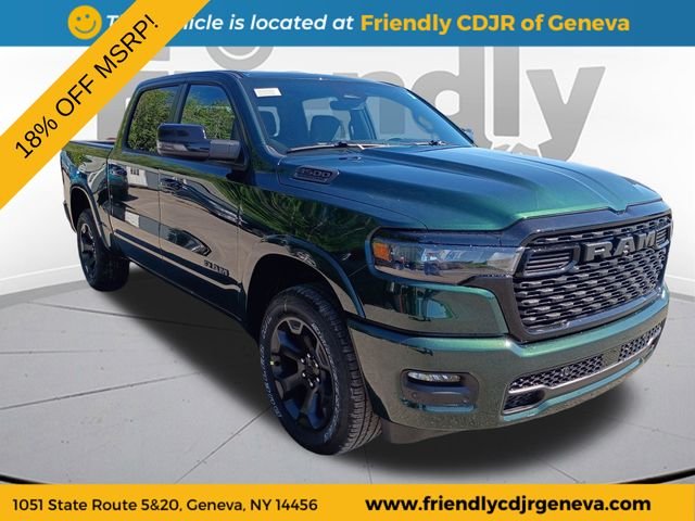 New 2026 Serrano-Green Metallic Exterior Paint RAM Big Horn/Lone Star image 3