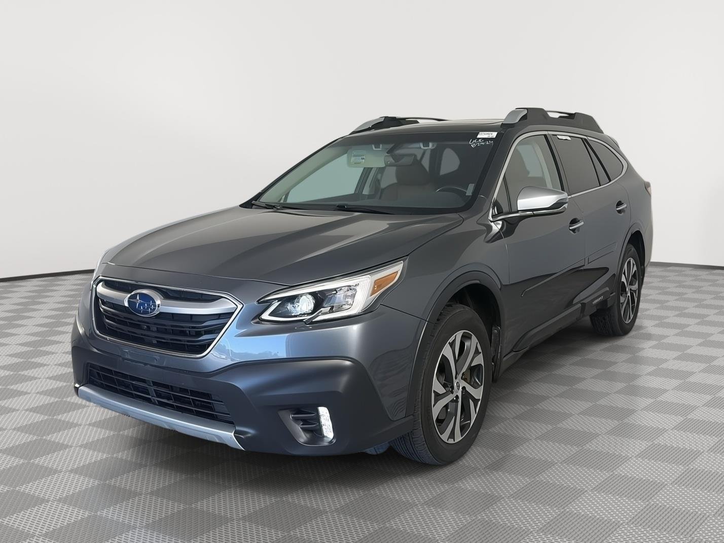 Used 2020 Magnetite Gray Metallic Subaru Touring image 3