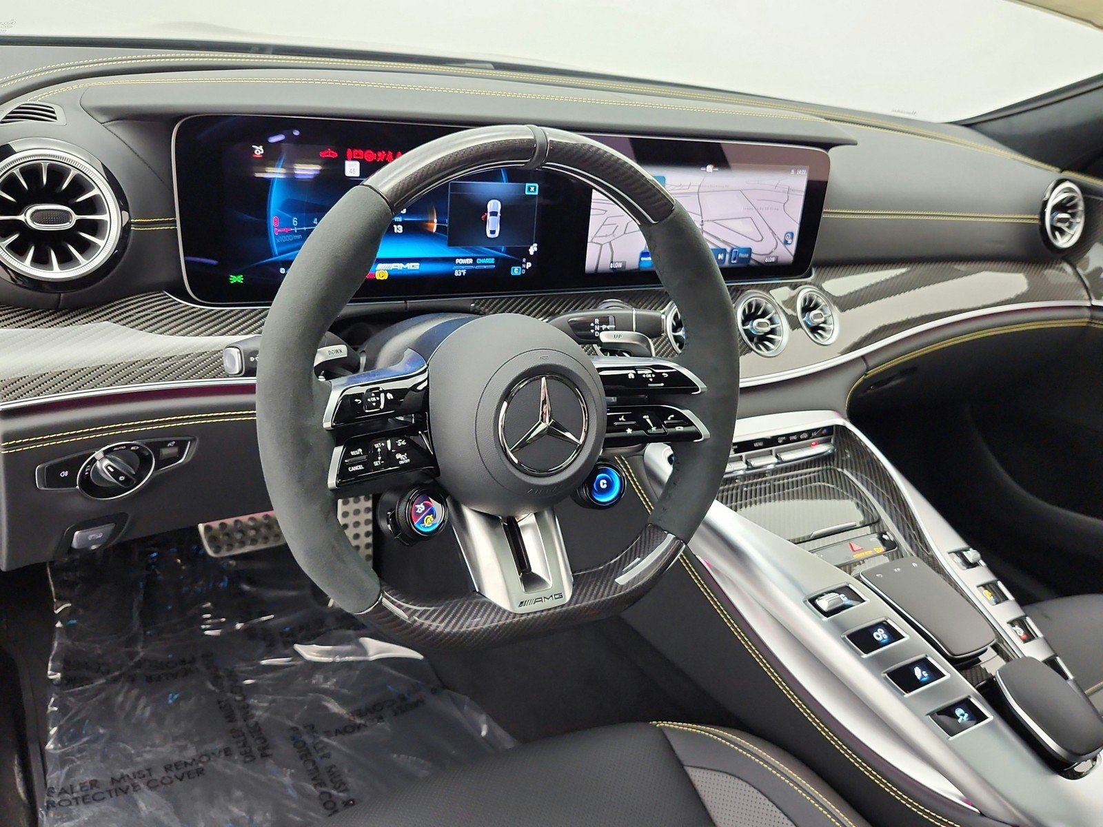 New 2026 MANUFAKTUR Graphite Grey Magno Mercedes-Benz AMG® GT 43 4-Door Coupe image 9