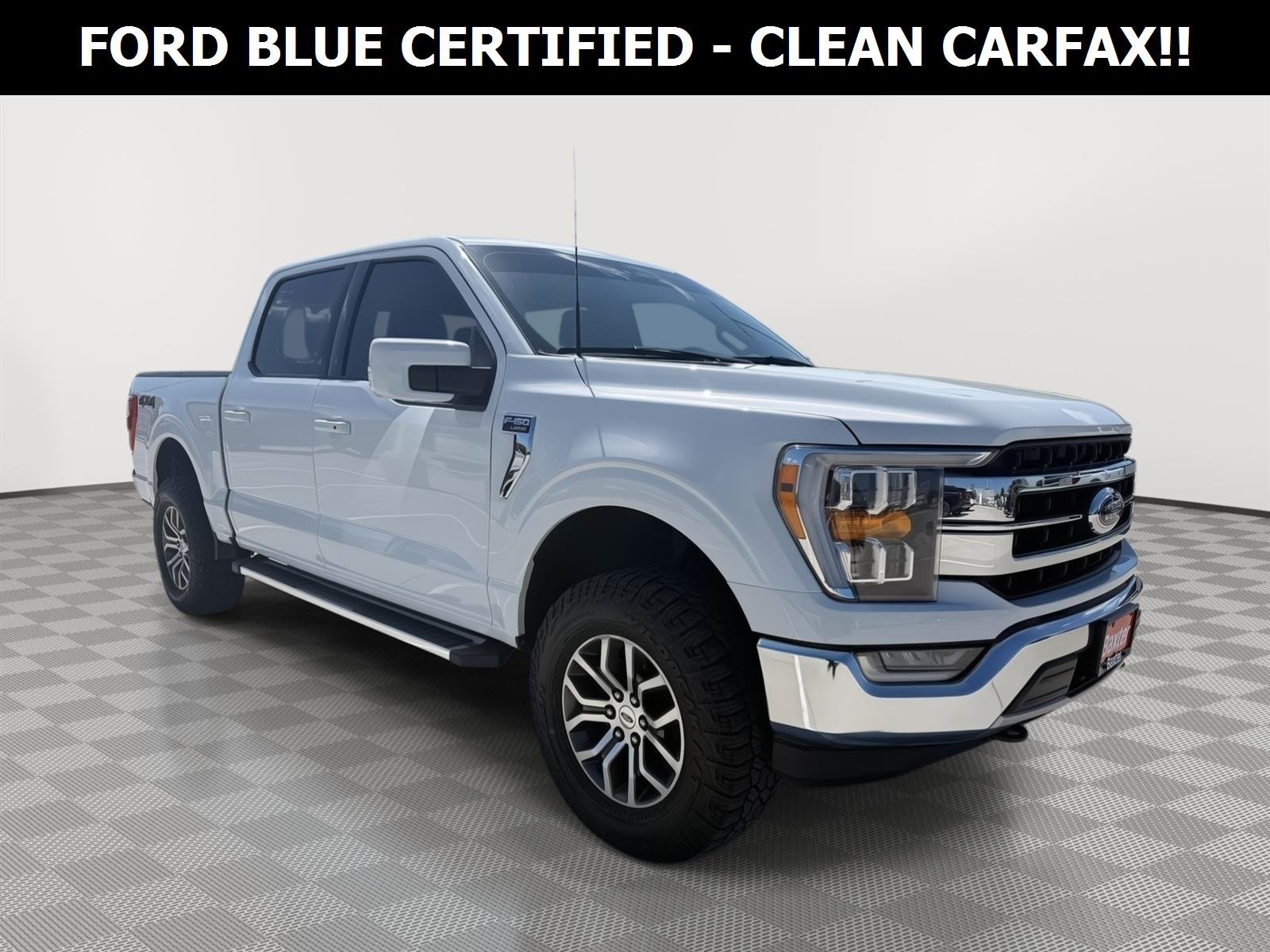Used 2022 Oxford White Ford LARIAT image 1