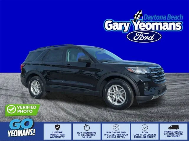 New 2026 Agate Black Metallic Ford Active image 1
